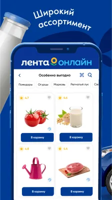 Скриншот приложения Лента Онлайн – Заказ продуктов - №3