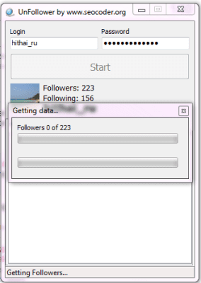 Скриншот приложения Unfollower - №2