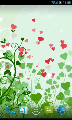 Скриншот приложения Heart & Feeling Live Wallpaper - №3