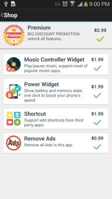 Скриншот приложения Sidebar Launcher - №8