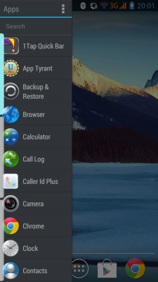 Скриншот приложения Sidebar Plus (Multi-bars) - №3