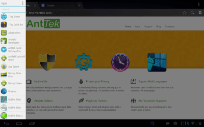 Скриншот приложения Sidebar Plus (Multi-bars) - №13