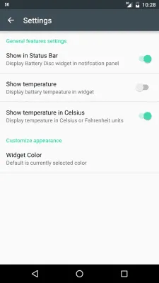 Скриншот приложения Beautiful Battery Disc - №3
