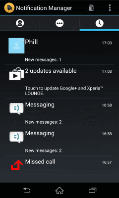 Скриншот приложения Notification Manager - №5