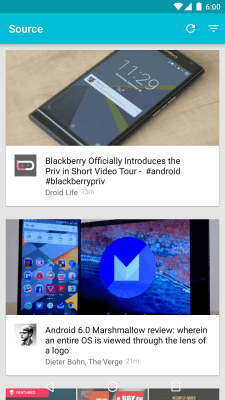 Скриншот приложения Blur - A Launcher Replacement - №3