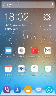 Скриншот приложения Flat Solo Launcher Theme - №4