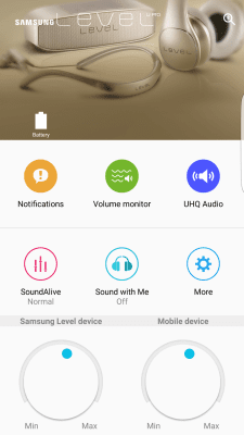 Скриншот приложения Samsung Level - №3