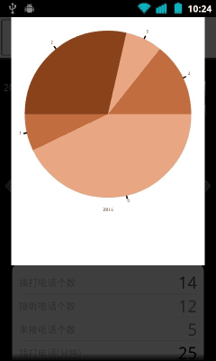 Скриншот приложения Вызовы & SMS Статистика - №7
