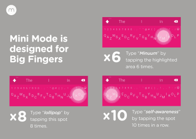 Скриншот приложения Minuum Keyboard Free - №7