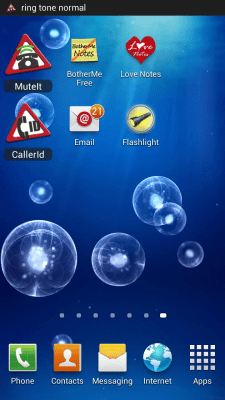 Скриншот приложения Mute It - Widget - scheduled - №3