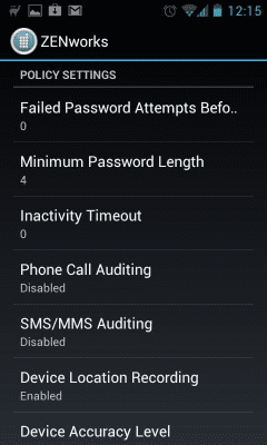 Скриншот приложения ZENworks - №4