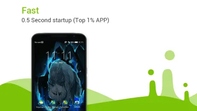 Скриншот приложения Mini Launcher - small & fast - №3