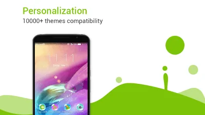 Скриншот приложения Mini Launcher - small & fast - №4