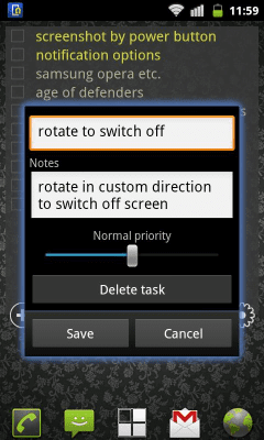Скриншот приложения To Do List Widget Lite - №2