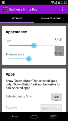 Скриншот приложения Softkeys Ninja - №5
