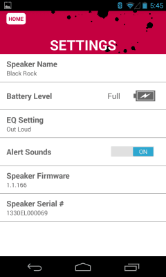 Скриншот приложения UE MINI BOOM - №5