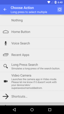 Скриншот приложения Swipeup Utility - №4