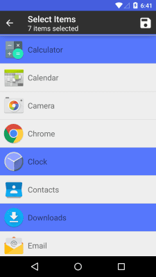Скриншот приложения Swipeup Utility - №7