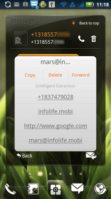 Скриншот приложения EZ SMS Widget - №7
