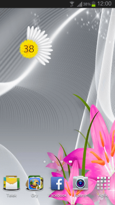 Скриншот приложения Цветочный индикатор батареи - №2