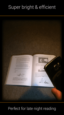 Скриншот приложения Torch - фонарик (экран) - №5