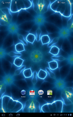 Скриншот приложения Prismatic Free Live Wallpaper - №1