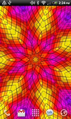 Скриншот приложения Prismatic Free Live Wallpaper - №3