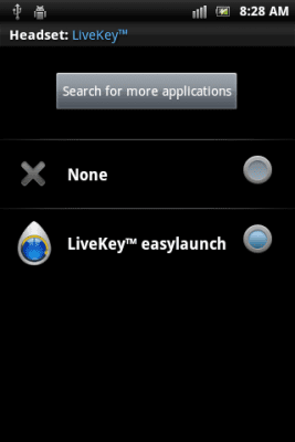 Скриншот приложения Быстрый запуск LiveKey - №2
