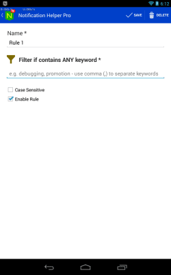Скриншот приложения Notification Helper *ROOT* - №6