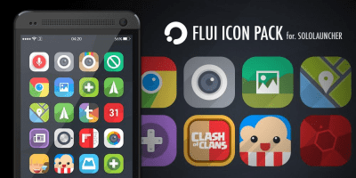 Скриншот приложения FLUI Free Icon Pack - №1