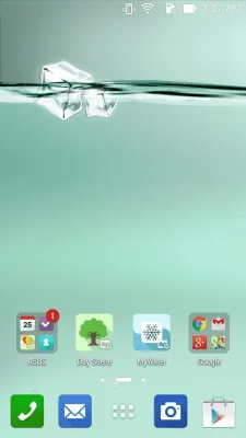 Скриншот приложения ASUS MyWater (Live wallpaper) - №1