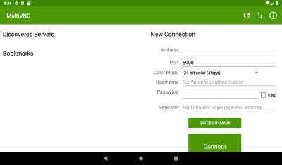 Скриншот приложения MultiVNC - №6