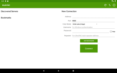 Скриншот приложения MultiVNC - №7