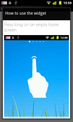 Скриншот приложения Its About Time Widget - №5