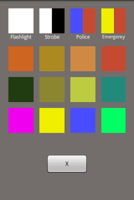 Скриншот приложения ScreenLight Flashlight/Strobe - №2