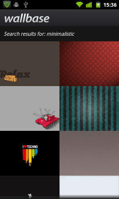 Скриншот приложения Wallbase HD Wallpapers - №2