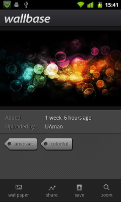Скриншот приложения Wallbase HD Wallpapers - №3