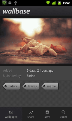 Скриншот приложения Wallbase HD Wallpapers - №6