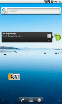 Скриншот приложения Cool Battery Widget - №4