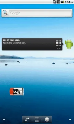 Скриншот приложения Cool Battery Widget - №5