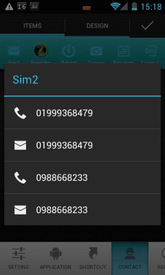 Скриншот приложения 1Tap Quick Bar -Quick Settings - №3