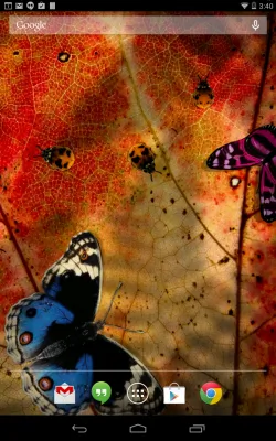 Скриншот приложения Friendly Bugs Free L.Wallpaper - №5