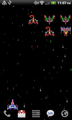 Скриншот приложения Space Battle Free L. Wallpaper - №5