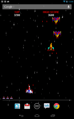 Скриншот приложения Space Battle Free L. Wallpaper - №6