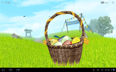 Скриншот приложения Easter Meadows Free Wallpaper - №4