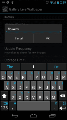 Скриншот приложения Gallery Free Live Wallpaper - №5