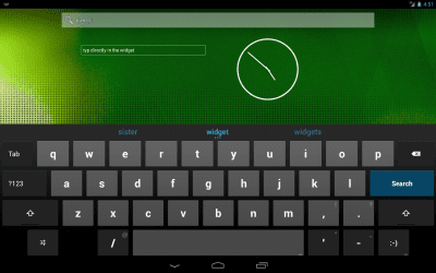 Скриншот приложения Simple Search Widget - №5