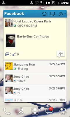 Скриншот приложения GO FBWidget - №3