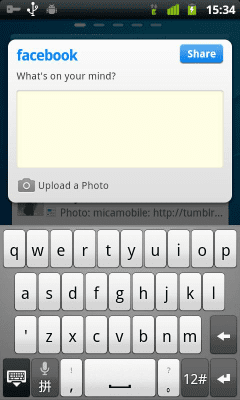 Скриншот приложения GO FBWidget - №5