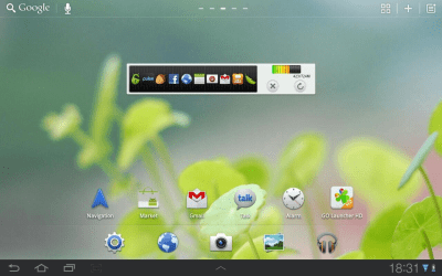 Скриншот приложения GO Launcher HD for Pad - №1